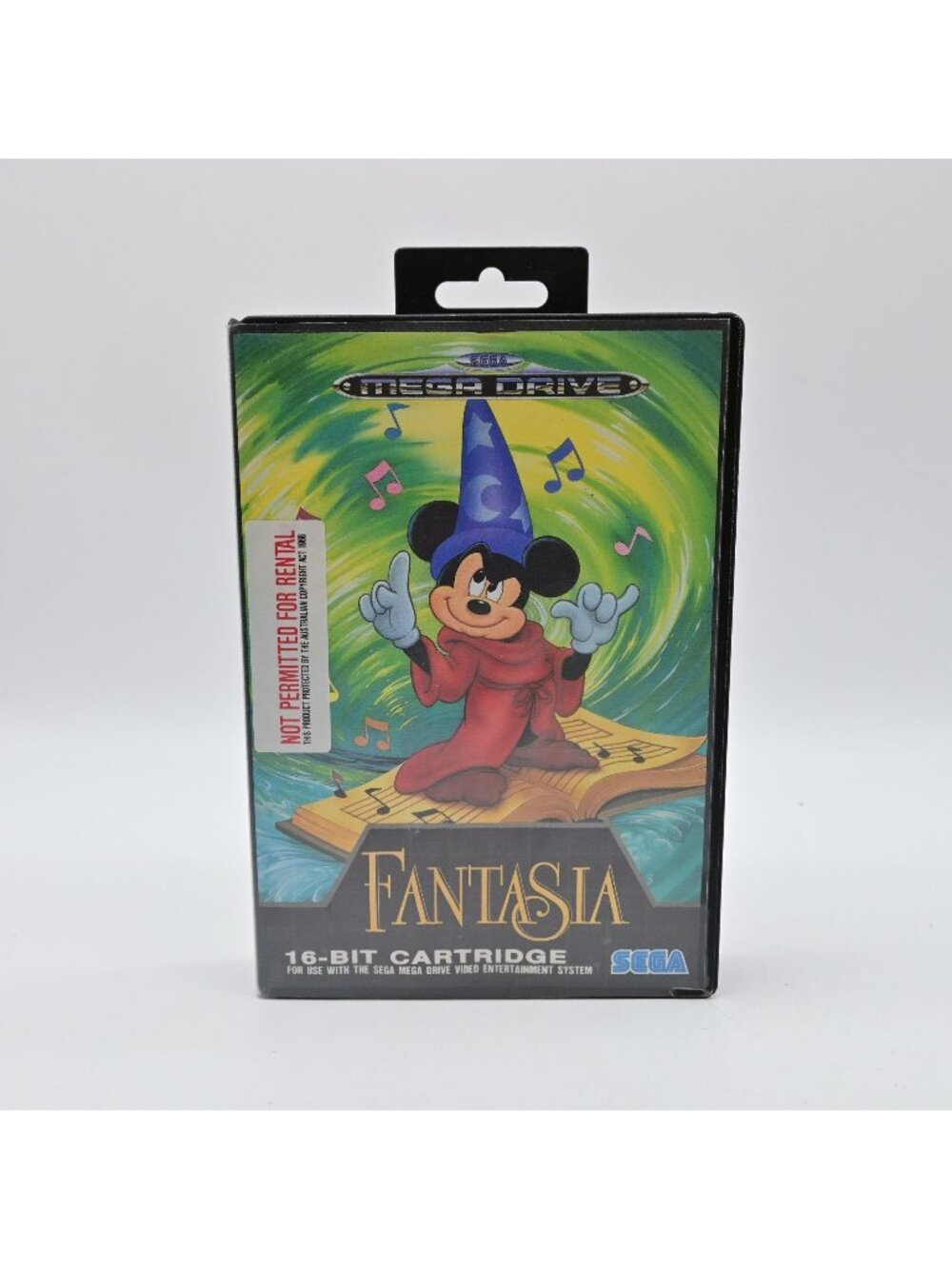 Sega Mega Drive Fantasia 16-Bit Cartridge Video Game Complete In Box